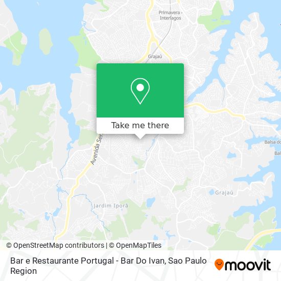 Bar e Restaurante Portugal - Bar Do Ivan map