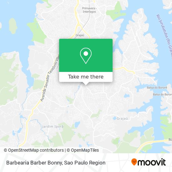 Barbearia Barber Bonny map
