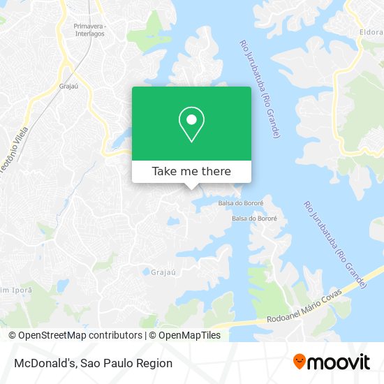 McDonald's map