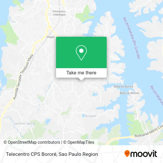 Telecentro CPS Bororé map