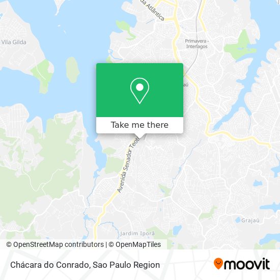 Chácara do Conrado map