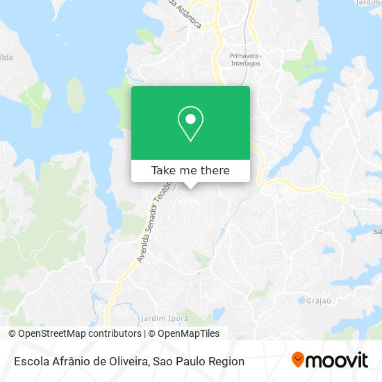 Escola Afrânio de Oliveira map