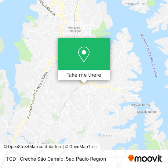 TCD - Creche São Camilo map