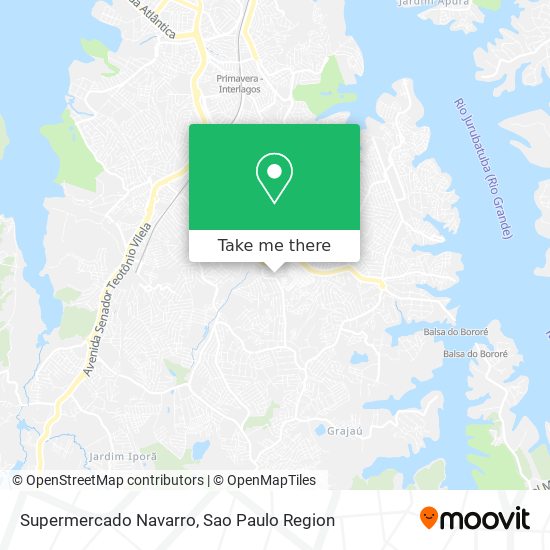 Supermercado Navarro map