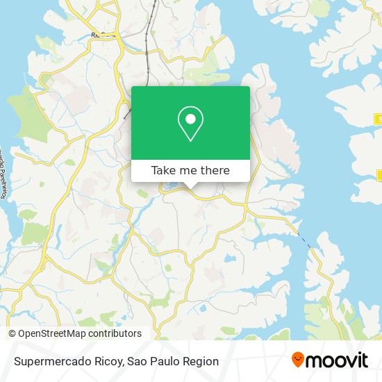 Supermercado Ricoy map