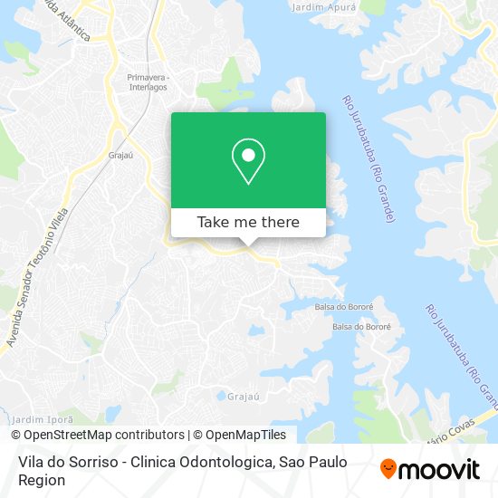 Mapa Vila do Sorriso - Clinica Odontologica