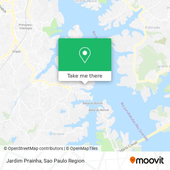 Jardim Prainha map