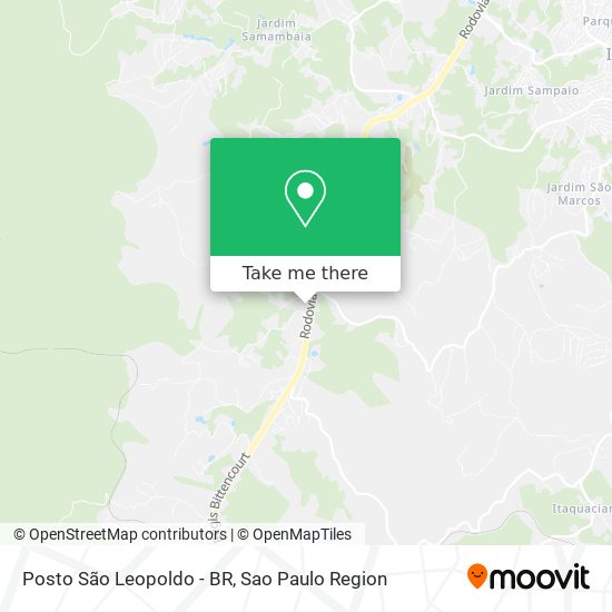 Posto São Leopoldo - BR map