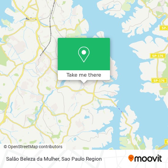 Salão Beleza da Mulher map