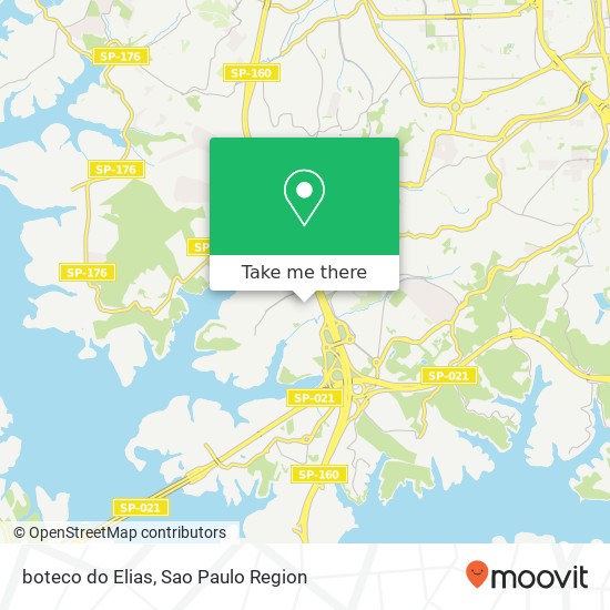 boteco do Elias map