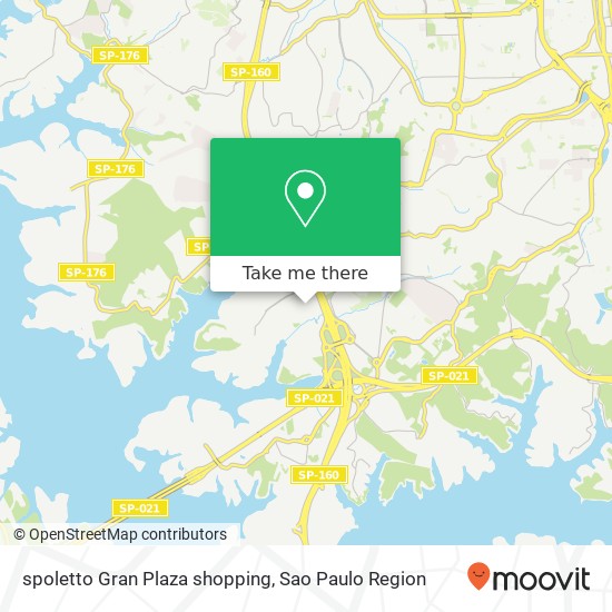 spoletto Gran Plaza shopping map