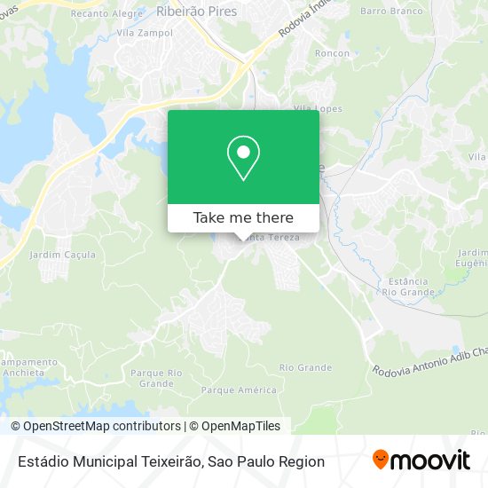 Estádio Municipal Teixeirão map