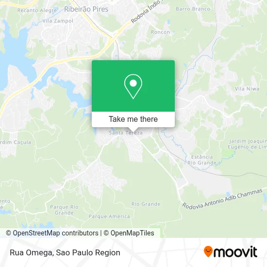 Rua Omega map