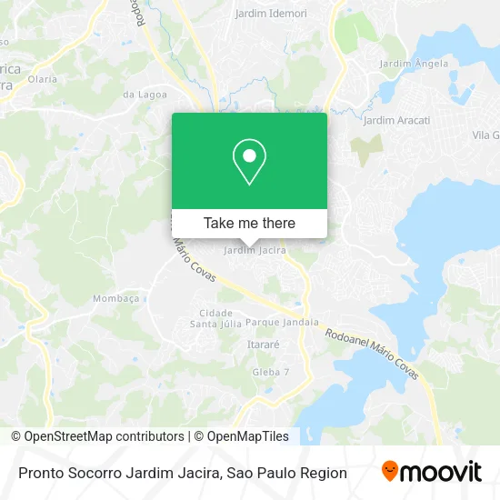 Pronto Socorro Jardim Jacira map