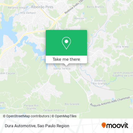 Dura Automotive map