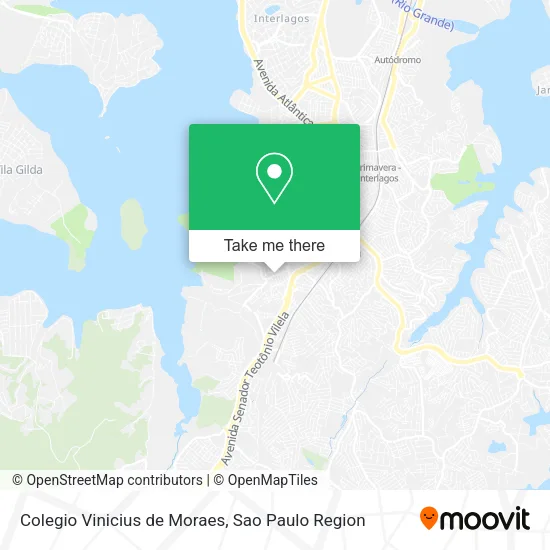 Colegio Vinicius de Moraes map