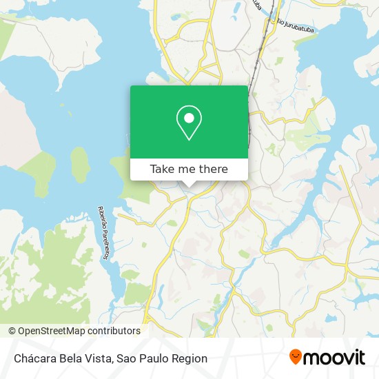 Chácara Bela Vista map