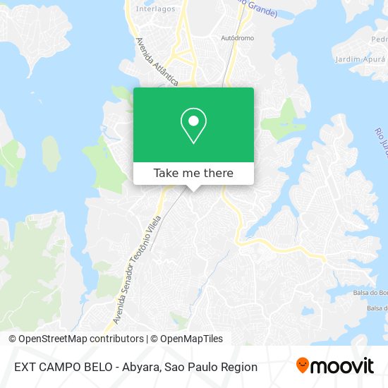 Mapa EXT CAMPO BELO - Abyara