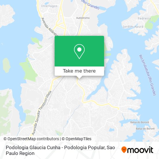 Podologia Glaucia Cunha - Podologia Popular map