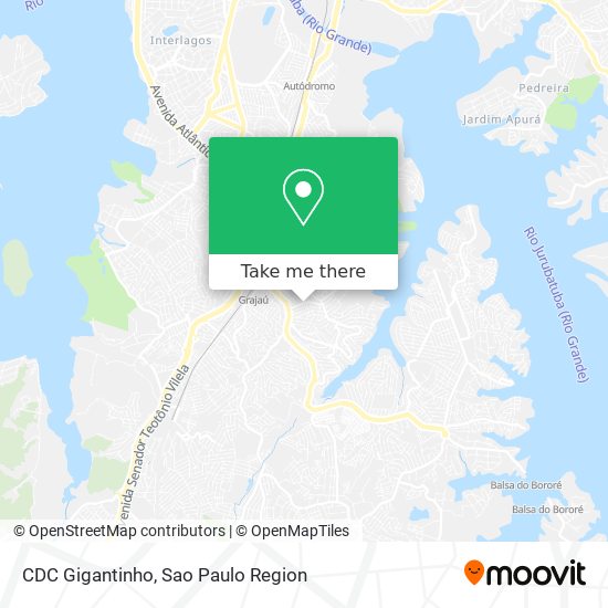 CDC Gigantinho map