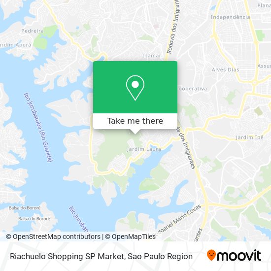 Mapa Riachuelo Shopping SP Market