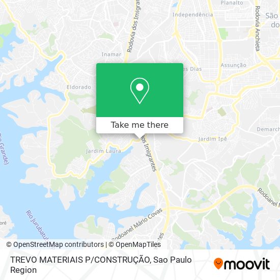 Mapa TREVO MATERIAIS P/CONSTRUÇÃO