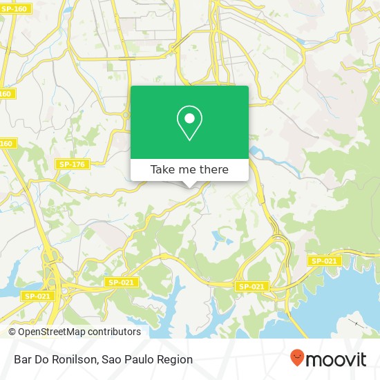 Bar Do Ronilson map
