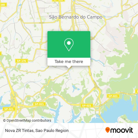 Nova ZR Tintas map