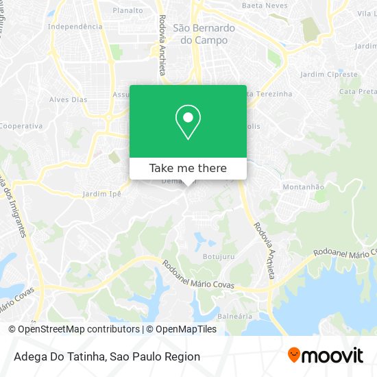 Adega Do Tatinha map