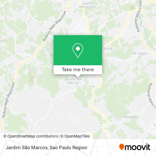 Jardim São Marcos map