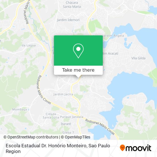 Escola Estadual Dr. Honório Monteiro map