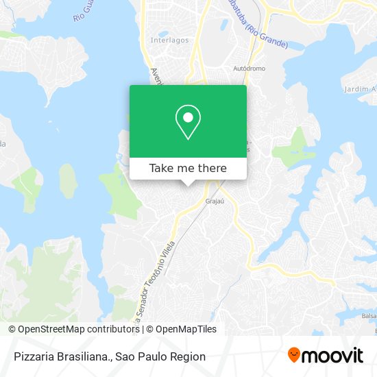 Pizzaria Brasiliana. map