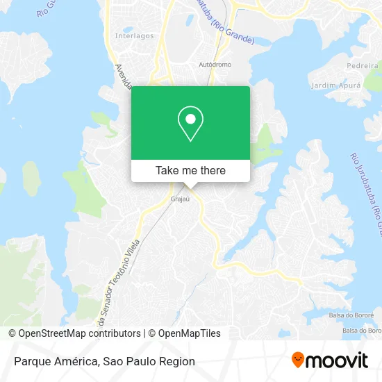 Parque América map