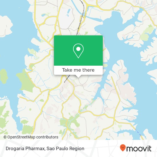 Drogaria Pharmax map