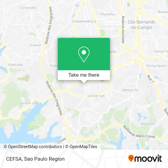 CEFSA map