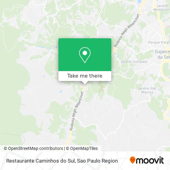 Restaurante Caminhos do Sul map