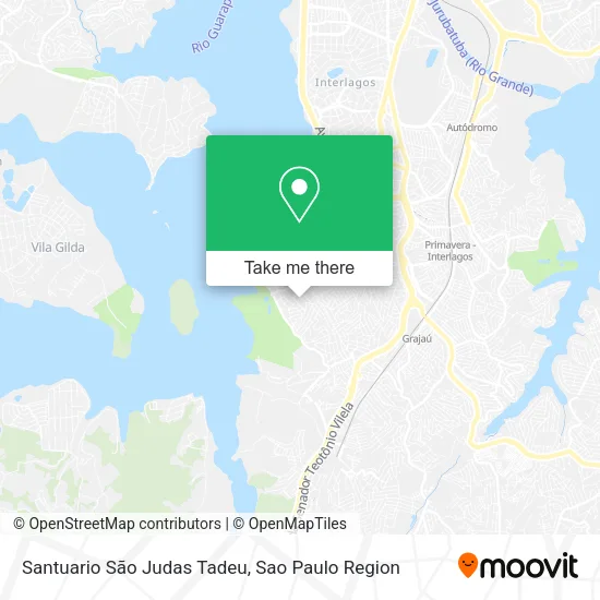 Santuario São Judas Tadeu map