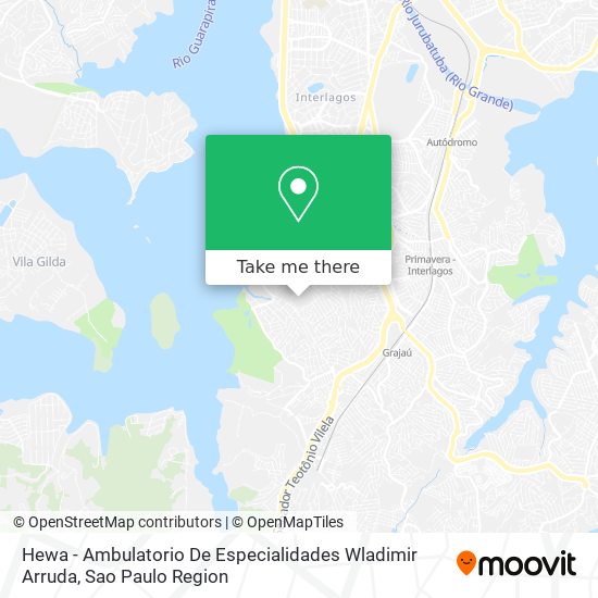 Hewa - Ambulatorio De Especialidades Wladimir Arruda map
