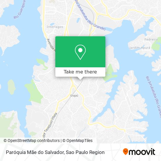 Paróquia Mãe do Salvador map