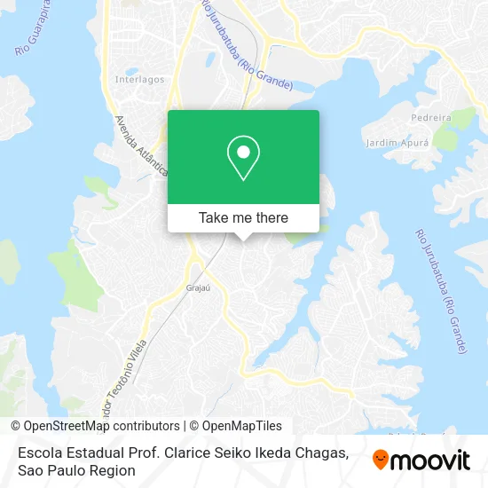 Escola Estadual Prof. Clarice Seiko Ikeda Chagas map