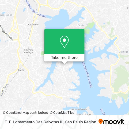 E. E. Loteamento Das Gaivotas III map