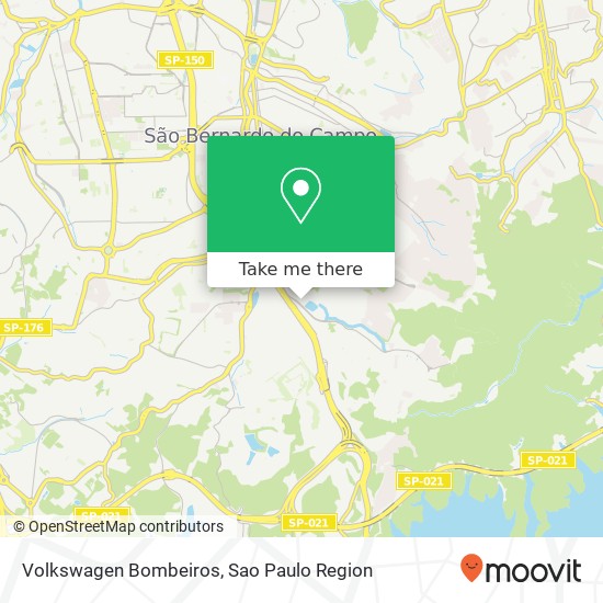 Volkswagen Bombeiros map