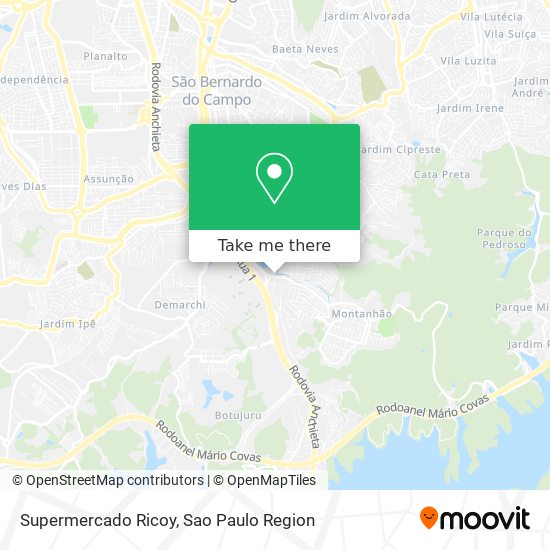 Mapa Supermercado Ricoy