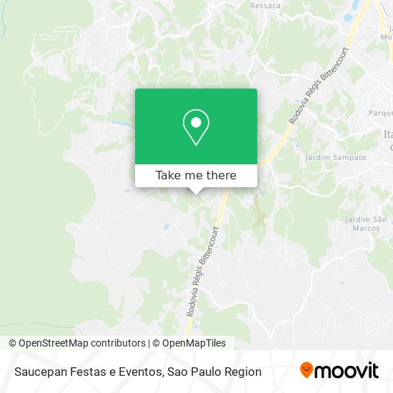 Saucepan Festas e Eventos map
