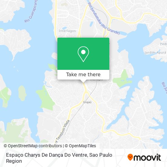 Espaço Charys De Dança Do Ventre map