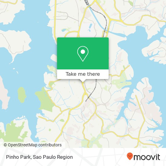 Mapa Pinho Park