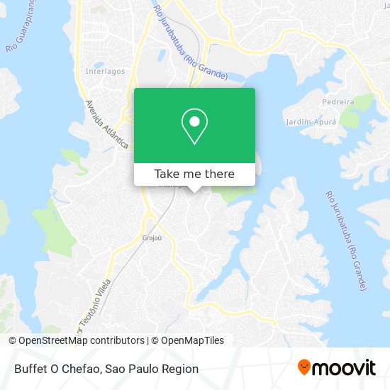 Buffet O Chefao map