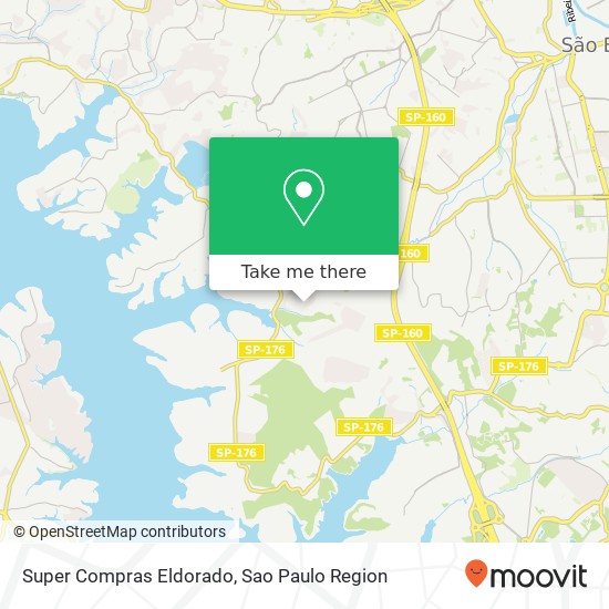 Mapa Super Compras Eldorado