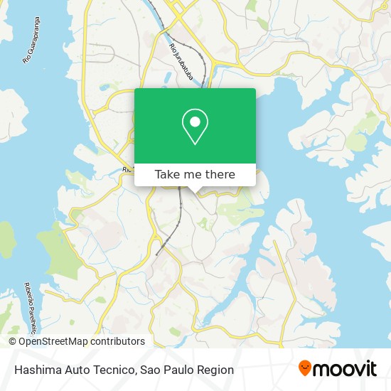 Hashima Auto Tecnico map