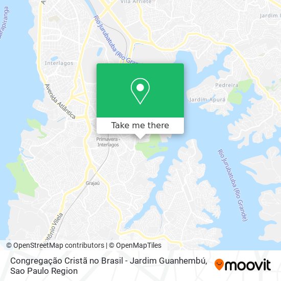 Congregação Cristã no Brasil - Jardim Guanhembú map